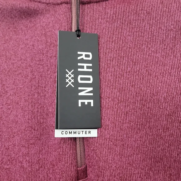 RHONE COMMUTER 1/4 ZIP SWEATER KNIT FABRIC